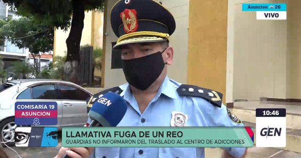 La Nación / Se escapó un interno de Tacumbú durante traslado al centro de adicciones