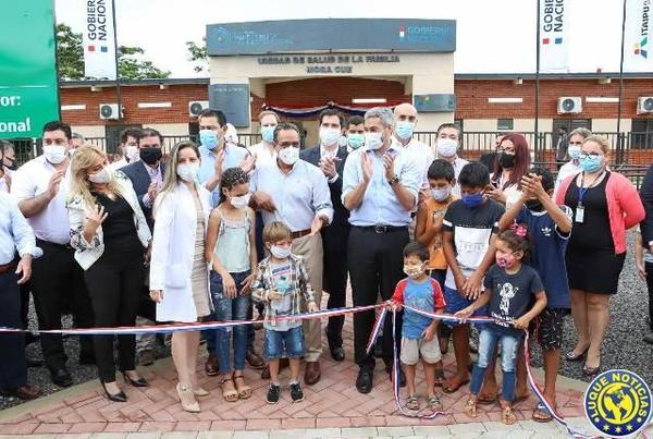 Habilitan moderno puesto de Salud en Mora Cué •