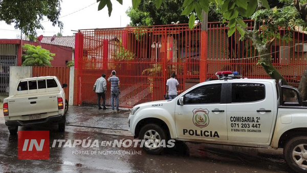 SUICIDIO EN B° CIUDAD NUEVA, SE SOSPECHA QUE VÍCTIMA HABRIA DISPARADO CONTRA SU FAMILIA
