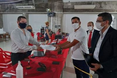 Martin Arévalo inscribió su candidatura a Intendente de Asunción