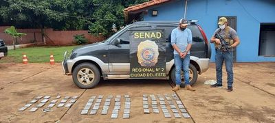 Detectan marihuana “marroquí” en doble fondo de un vehículo - ABC en el Este - ABC Color