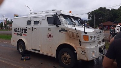 Roban un transportador de caudales en J. E. O’Leary