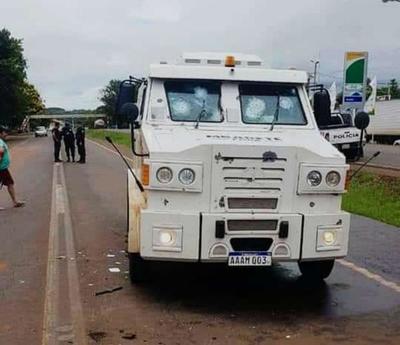 Reportan violento asalto a transportador de caudales en Juan E. O’leary - ADN Digital