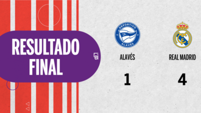 Con doblete de Karim Benzema, Real Madrid derrotó a Alavés