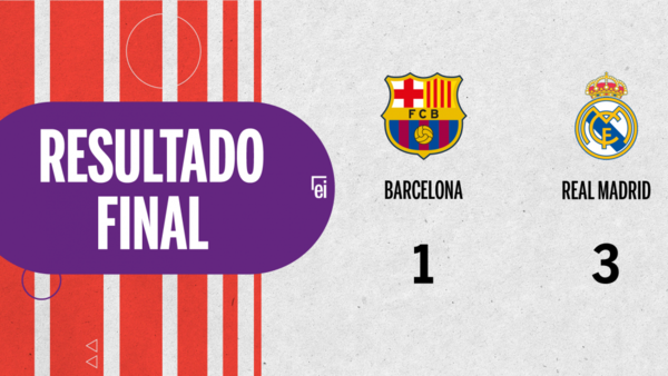 Real Madrid goleó a Barcelona en su casa por 3 a 1