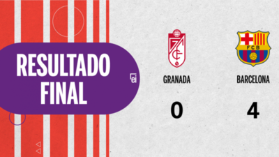 Doblete de Antoine Griezmann en la goleada de Barcelona frente a Granada