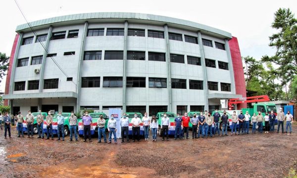 ANDE aumenta dotación de vehículos para ejecutar trabajos en el sistema eléctrico de Alto Paraná e Itapuá