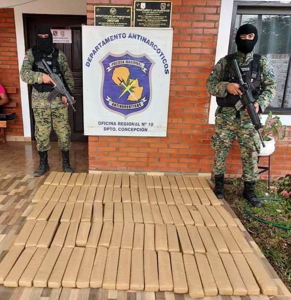 Yby Yaú: Tras persecución incautan cargamento de marihuana