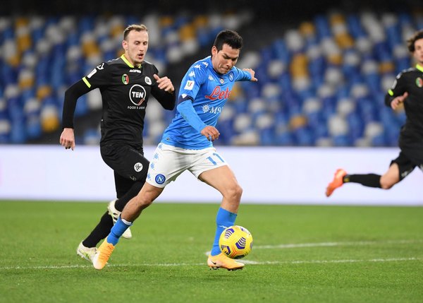 Napoli asegura su presencia en las semifinales de la Coppa Italia