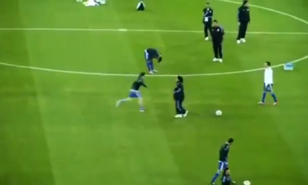 El inédito video en el que se ve a Messi y Maradona jugar juntos