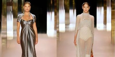 Fendi Haute Couture 2021: Kate Moss y su hija Lila juntas en el desfile