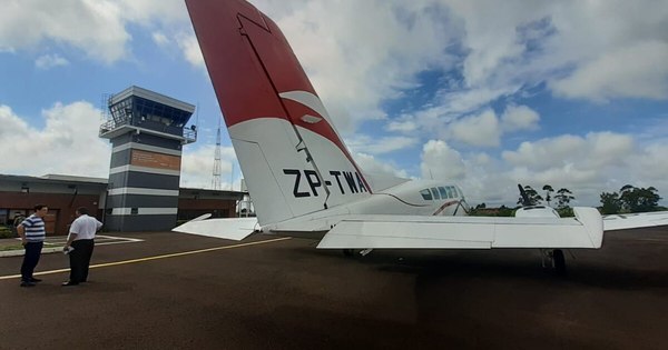La Nación / Aeropuerto de Encarnación continuó operando durante la cuarentena