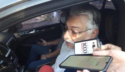 «Es una situación montada», dijo Lugo en su visita a Alegre