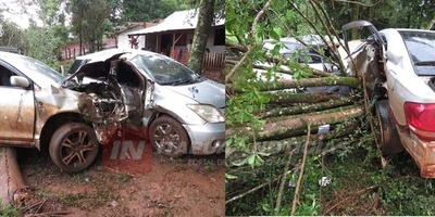 YATYTAY: FUERTE CHOQUE DE VEHÍCULOS SOBRE RUTA 7 DEJA DEJA UN LESIONADO