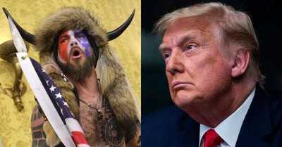 El “hombre con cuernos” está dispuesto a testificar en contra de Donald Trump - C9N