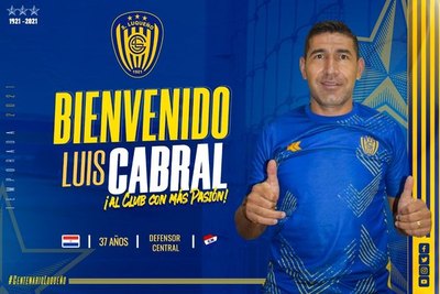 El refuerzo '10': Luqueño oficializa al experimentado Luis Cabral