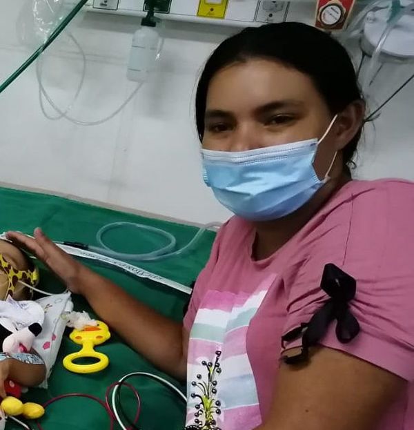 Piden ayuda económica para adquirir equipos respiratorios para un bebé de 10 meses - Nacionales - ABC Color