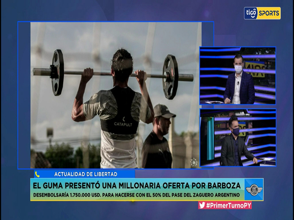 El informe del Guma sobre la venida de Alex Barboza