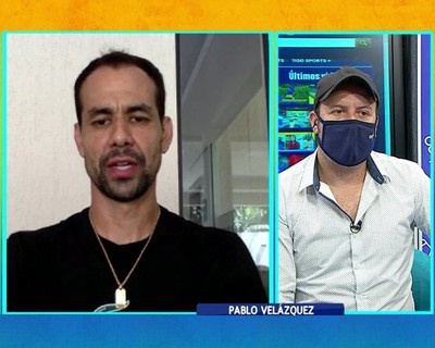 Pablo Velázquez está con las pilas bien puestas