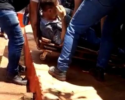 Hieren a dueño de local durante asalto en Minga Guazú