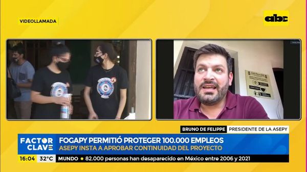 Fogapy permitió proteger 100.000 empleos - Factor Clave - ABC Color