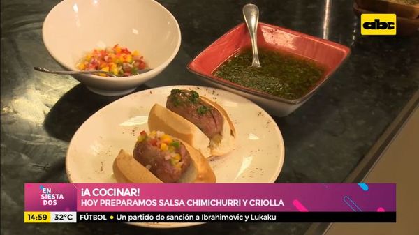 Hoy preparamos salsa chimichurri y criolla - Ensiestados - ABC Color