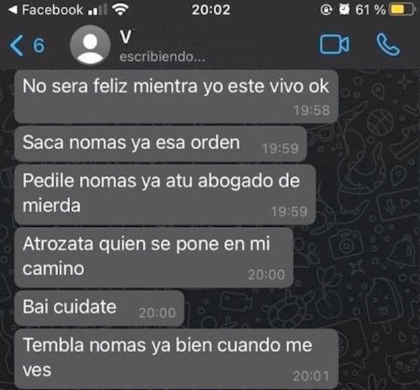 Crónica / Una joven denuncia acoso a full de su ex