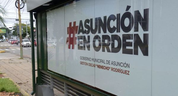 Nenecho usa hasta licitación de las paradas de buses para su campaña - Nacionales - ABC Color