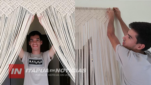 INGENIO EN LA CRISIS: SE QUEDÓ SIN TRABAJO Y CREÓ UNA EMPRESA FABRICANDO DECORATIVOS DE MACRAMÉ