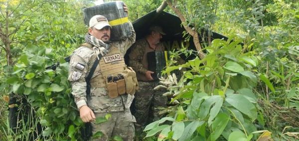 Destruyen campamento narco en la Reserva Morombí
