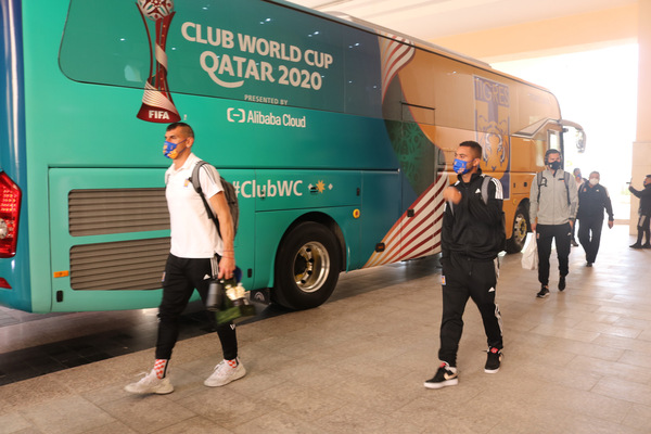 Tigres ya se encuentra en Catar para el Mundial de Clubes