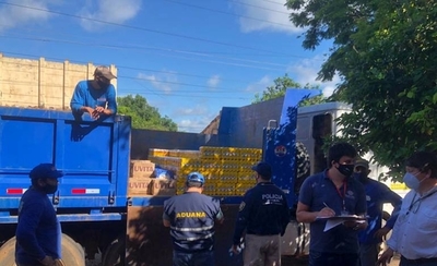 HOY / Allanan local comercial con mercaderías ingresadas de contrabando