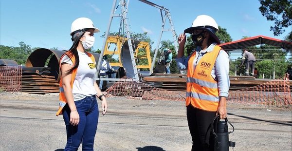 Jóvenes se destacan en las obras públicas en tiempos de pandemia