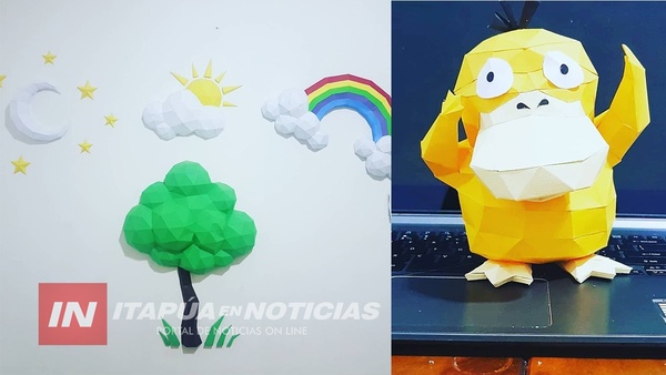 LA JOVEN QUE CONVIRTIÓ EL ORIGAMI Y PAPERCRAFT DE UN PASATIEMPO A UN OFICIO