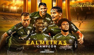 Palmeiras gana sobre la hora y consigue su segunda Libertadores