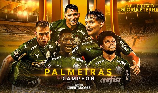 Palmeiras gana sobre la hora y consigue su segunda Libertadores