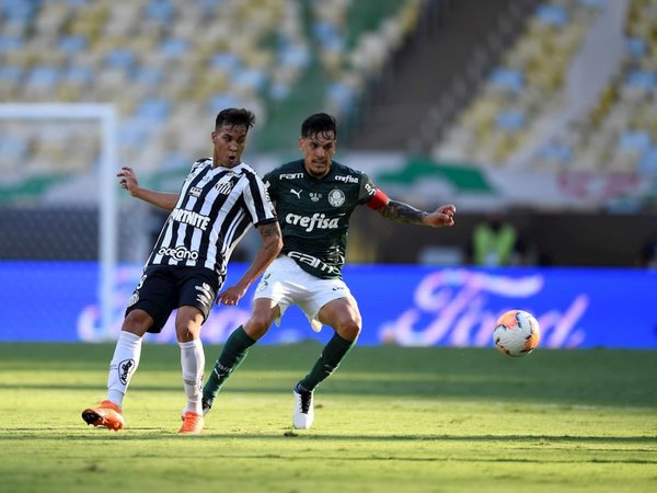 Gustavo Gómez demostró su condición de capitán del Palmeiras