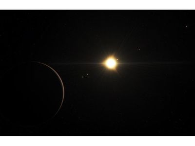 Hallan un sistema de 6 exoplanetas girando alrededor de una estrella