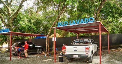 La Nación / La Parada Toyota se instaló en San Bernardino con el ecolavado