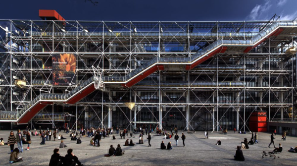 Centro Georges Pompidou, cerrado