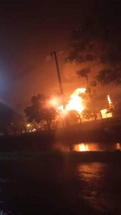 Familias evacuadas de debido al incendio Petropar fueron derivadas a albergues transitorios - Megacadena — Últimas Noticias de Paraguay