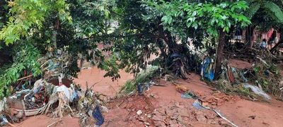 Hallan cadáver que habría sido arrastrado por la correntada en arroyo Tayuazapé - Nacionales - ABC Color