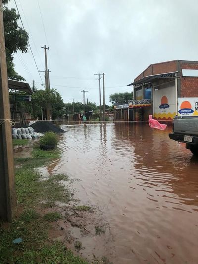 Capiatá estuvo gran parte bajo agua - Nacionales - ABC Color