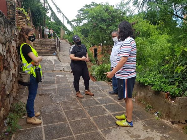 Chacarita: familias afectadas por deslizamiento serán trasladadas