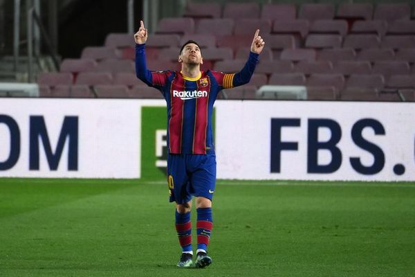 Messi responde a polémica con gol - Fútbol - ABC Color
