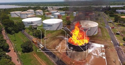 La Nación / Incendio en Petropar reveló precario sistema de prevención
