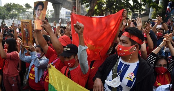 La Nación / Condena internacional tras golpe de Estado en Birmania