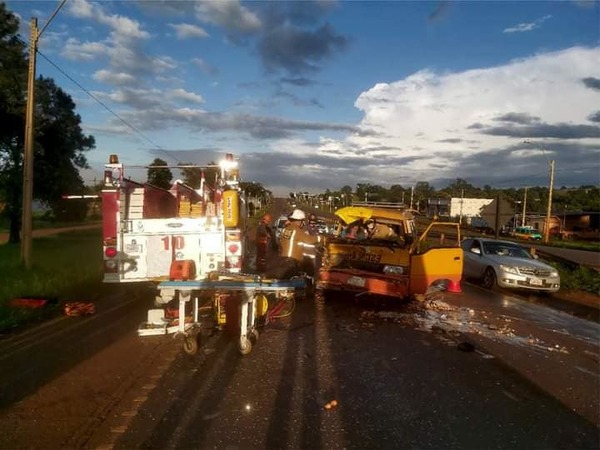 Poca visibilidad provoca accidente