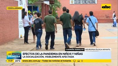 Socialización en niños, afectada en pandemia - ABC Noticias - ABC Color