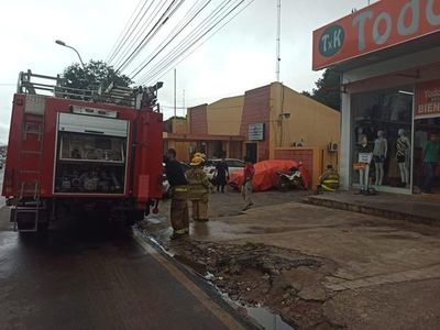 Se incendió un dormitorio de Comisaría de Fernando de la Mora - Nacionales - ABC Color